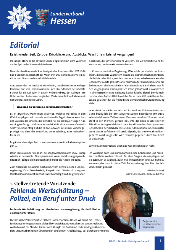 Ausgabe Dezember 2024