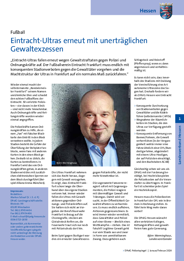 Ausgabe Januar 2024