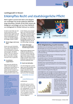 Ausgabe Oktober 2023 Ausgabe Oktober 2023