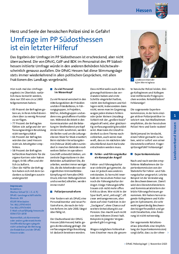 Ausgabe November 2023