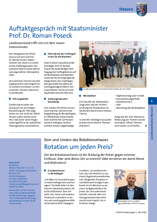 Ausgabe Mail 2024