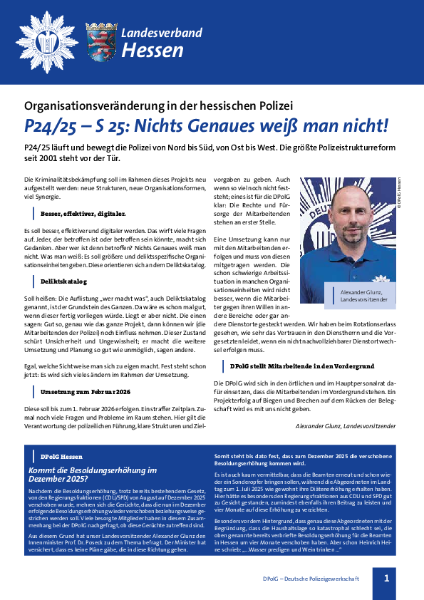 Ausgabe Juli/August 2025