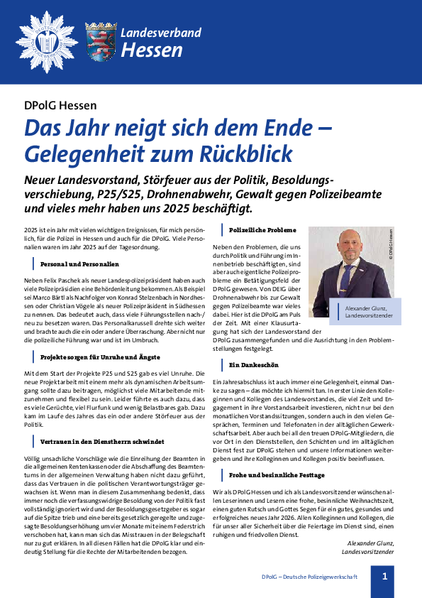Ausgabe Dezember 2025