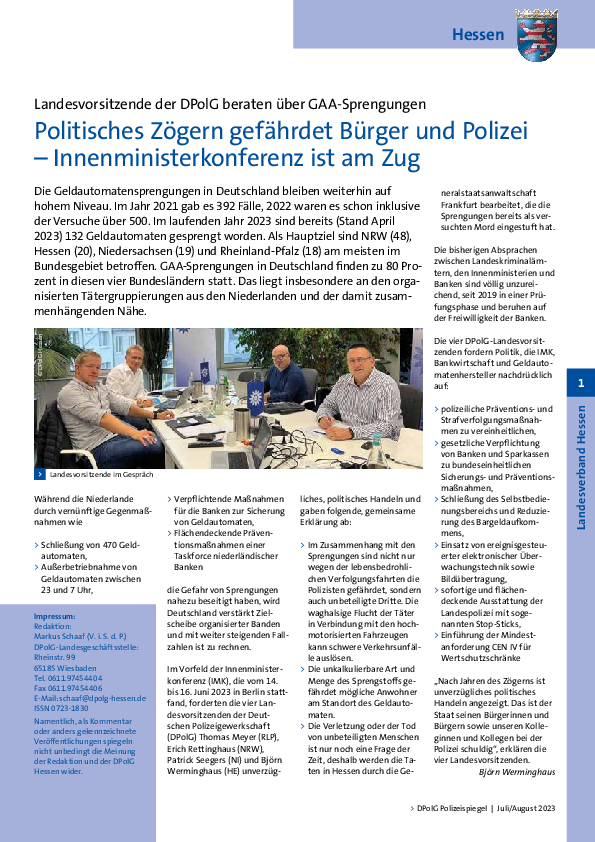 Ausgabe Juli 2023