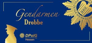 Gendarme Drobbe der DPolG Hessen